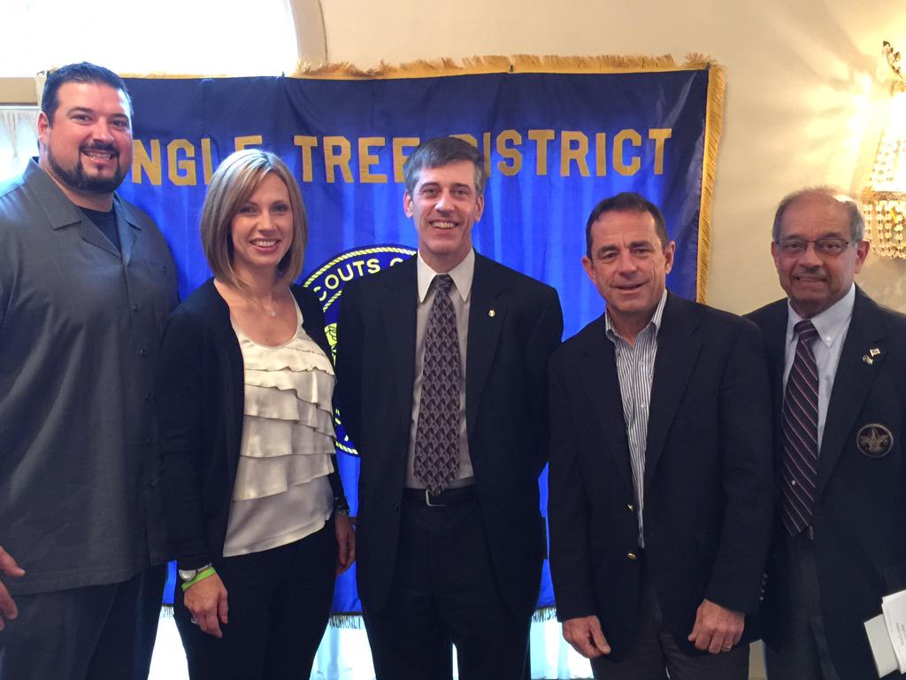 JenAndruzzi's tweet image. Thank you to the Boy Scouts Angle Tree District for honoring @Andruzzi63 &amp;amp; I with the #GoodScout award this morning.