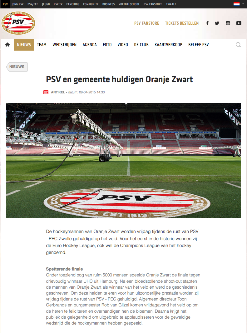 RT als dit jou als OZ-supporter trots maakt! #Trots #huldiging