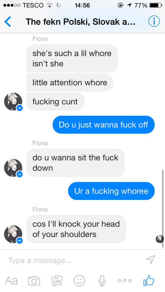 PsychoSilv's tweet photo. She's so horrible to me😢 @Fiona_Shearer http://t.co/NFOT68I8qT