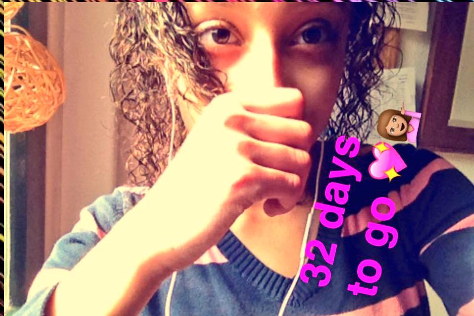 Nog 32 dagen!! <3