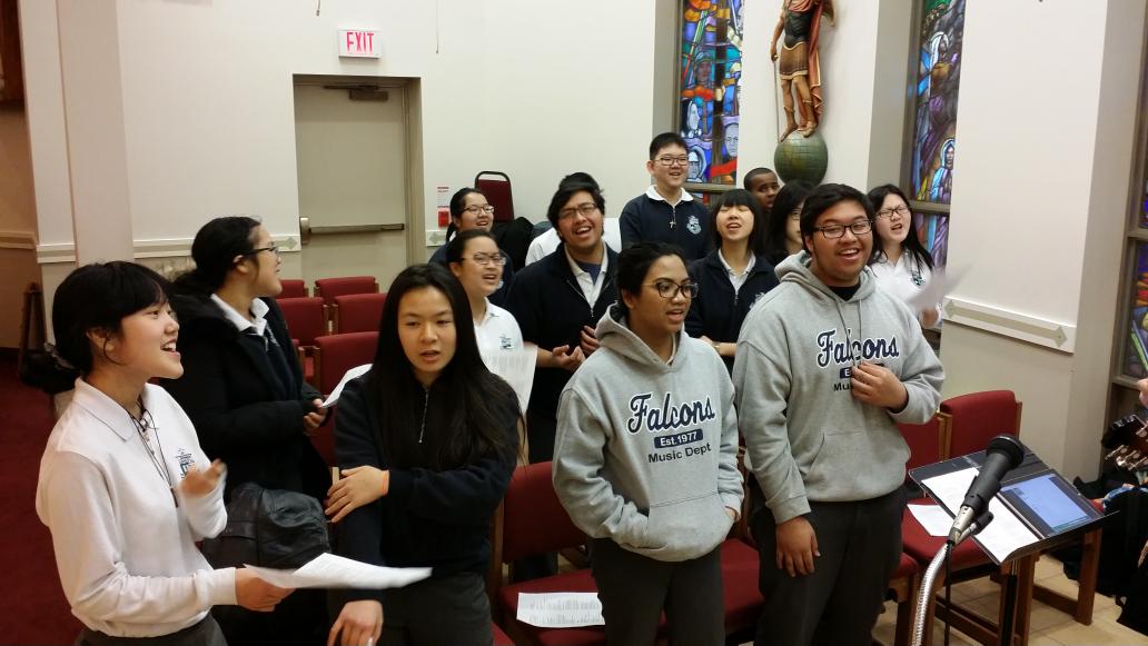 mizzjwong's tweet photo. Good job choir.  Easter Mass done!!! http://t.co/40pypxOYuI