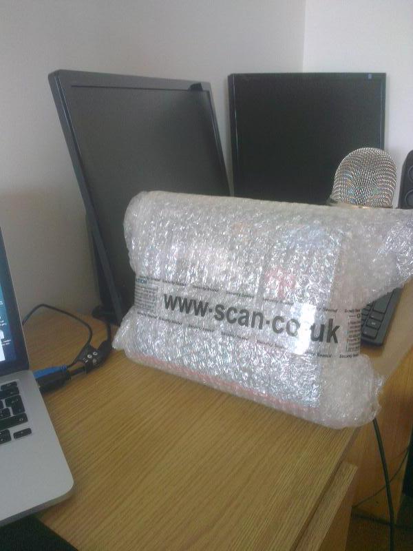 PiersShepherd's tweet photo. About out to @ScanComputers for beating Amazon and Ebuyer on delivering speed and cost!! http://t.co/8zf5uLNUsx
