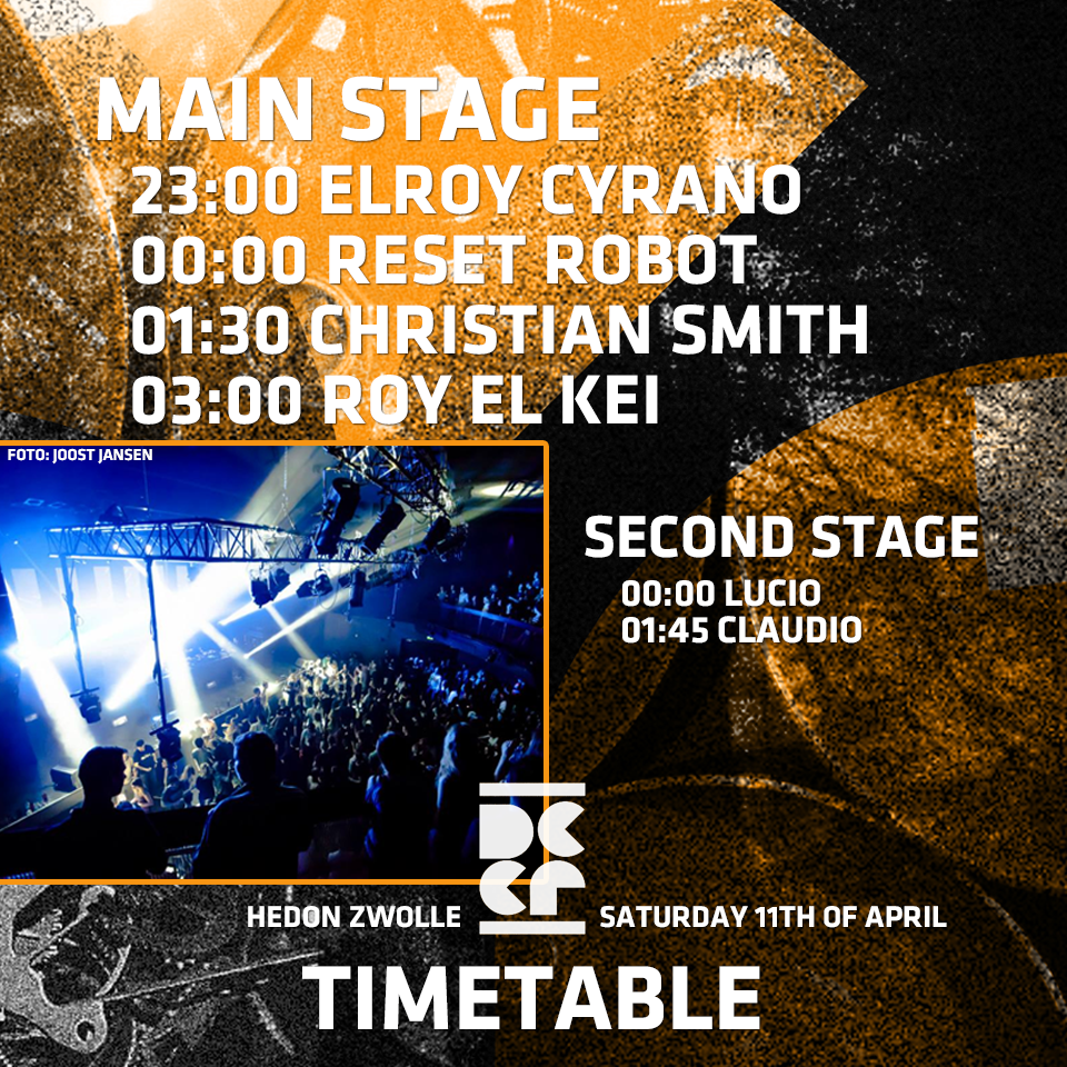 Timetable @DEEPZWLL bekend! <a href="/CSmithLIVE/">CHRISTIAN SMITH</a> <a href="/ResetRobot/">Reset Robot</a> <a href="/SuonoCulture/">Suono Culture</a> #zaterdag #Hedon