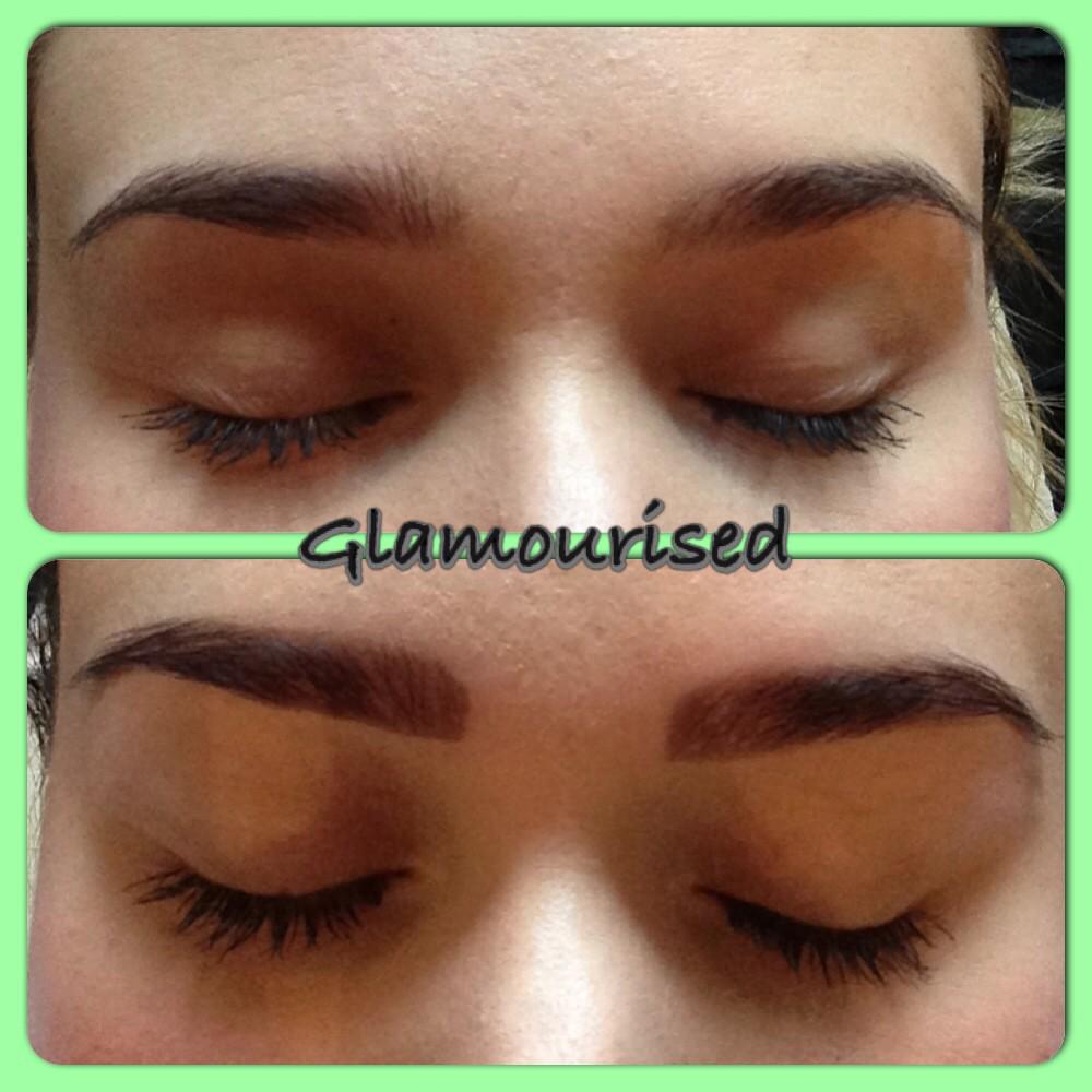 Glamourised1's tweet photo. Before &amp; after eyebrow tint #eyebrowsgoals #brows #pamper #beauty #glamourised #202parrockstreet http://t.co/RWIEGfhAri