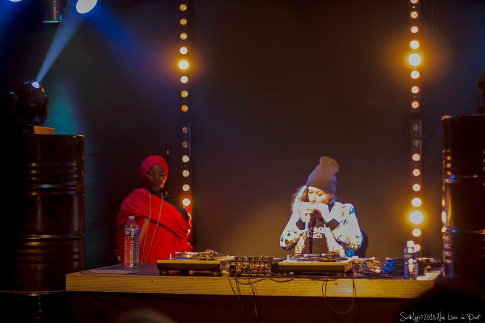 TressymBeatbox's tweet image. #Tressym #Beatbox &amp;amp; #TinaMweni #beatboxing #Hiphop #rap #Girl #Lady #Marseille 1ere partie d'#Arsenik #Lino #Requiem