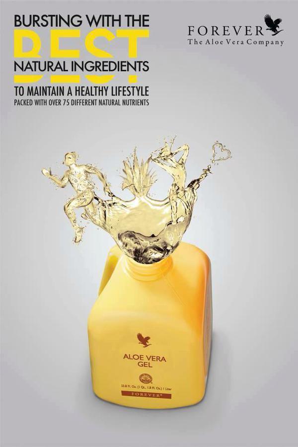 A cocktail of goodness. Forever Aloe Vera Gel #nutrition #health #skincare #aloeveragel #aloe