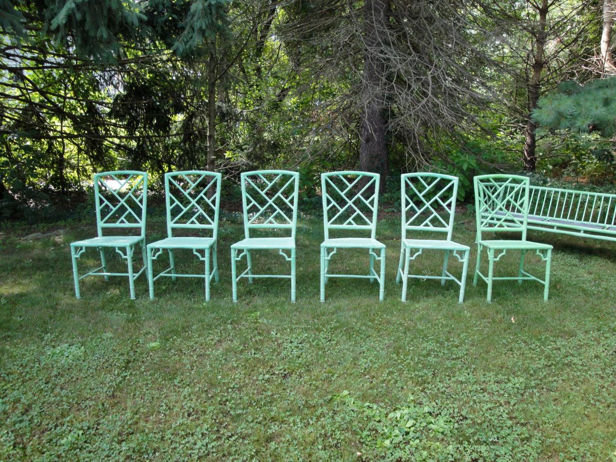 Meadowcraft Hashtag On Twi!   tter - vintage aluminum meadowcraft faux bamboo dining chairs link http www zeppy io product us 3 178571062 pic twitter com 9zzr9hwme3