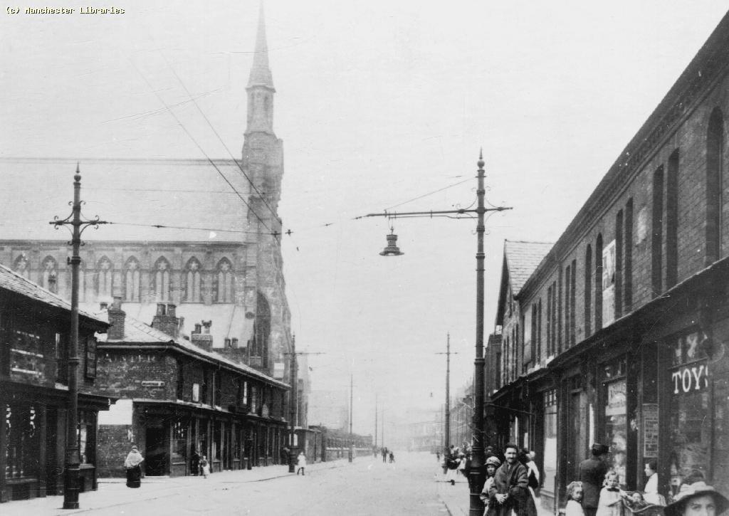 The streets around @GortonMonastery look a bit different today from this image @mcrarchives