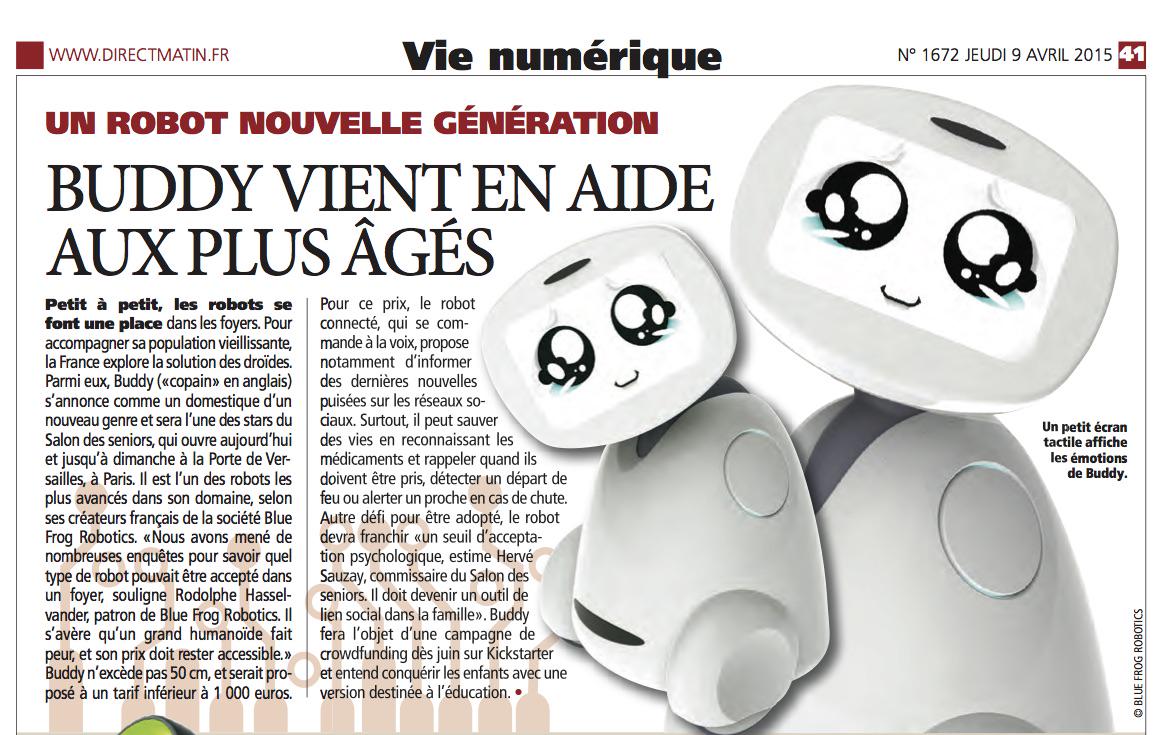 alilengrai's tweet image. “@BlueFrogRobotic: On parle de nous dans @Direct_Matin #adoptbuddy http://t.co/gdcxl3GwW3” #swaff #balloons