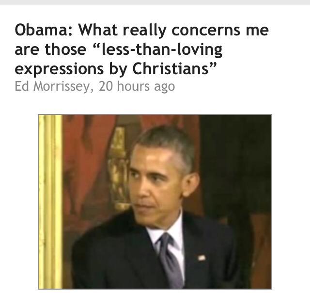 DrMartyFox's tweet image. #Obama WON'T Say The Word #Christian 

After #LessThanLovingMuslims  Slaughter 147

#PJNET🇺🇸  
hotair.com/archives/2015/…