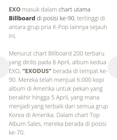 b1tterandsweet's tweet photo. EXO emang belum pernah konser di TOKYO DOME. TAPI MEREKA UDAH BISA NAMPANG DI BILLBOARD RANKING KE 90 SEDUNIA http://t.co/NcIkjnYaRO