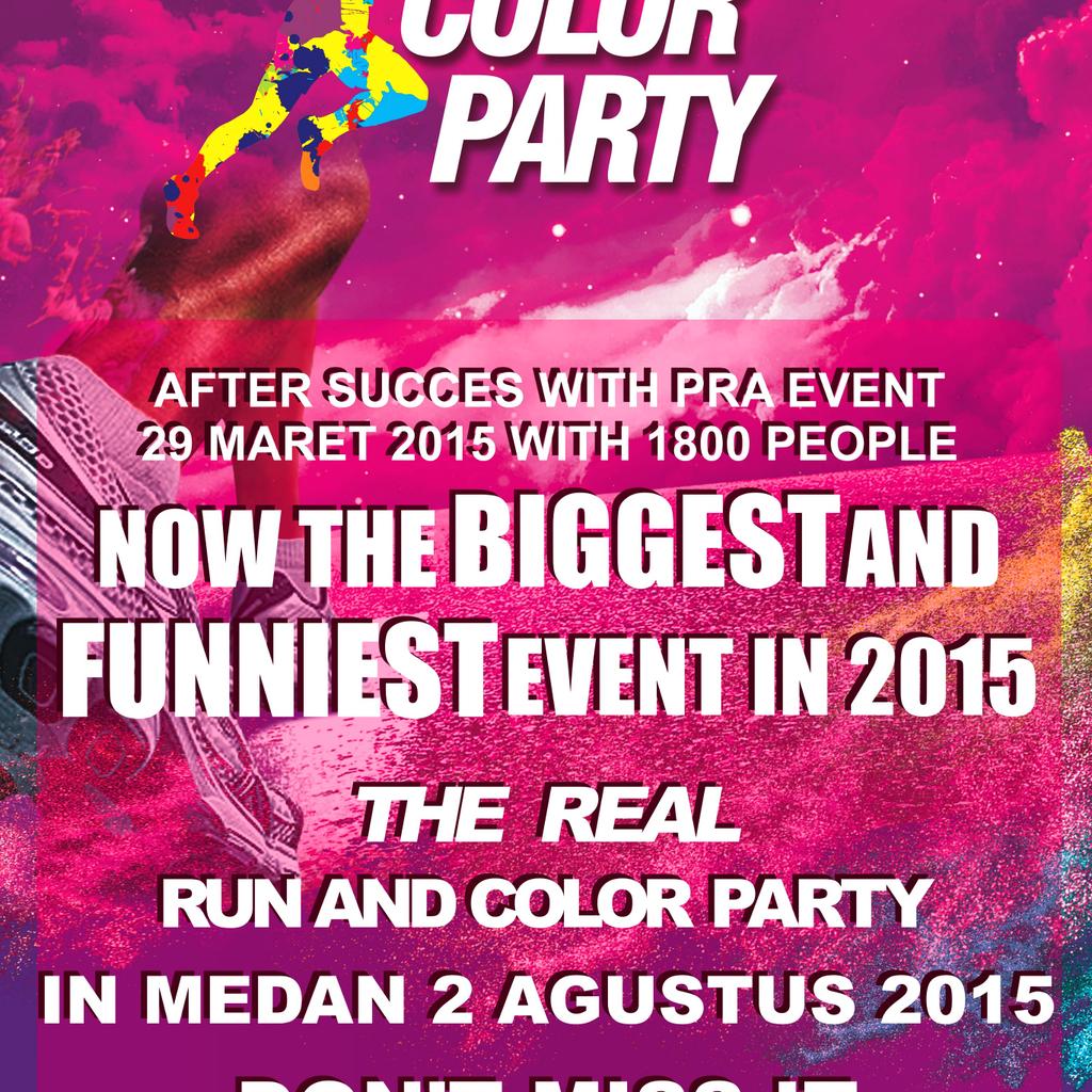 MEDAN RunColorParty (@medancolorparty) on Twitter photo 