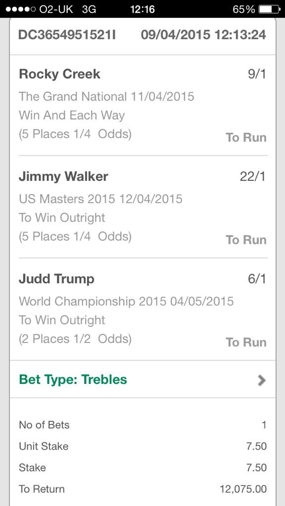 JBasso89's tweet image. The annual go at the spring treble! #springtreble #punter