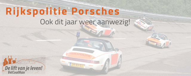 VetCoolMan's tweet photo. Ze zijn er weer bij: Rijkspolitie Porsches! Iedereen kan een rondje mee! Check http://t.co/pISKO2WZAJ voor meer info. http://t.co/GQJfe75Ly4
