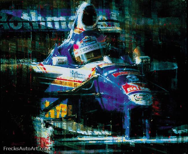 Happy Birthday to Jacques Villeneuve!
~ Print by Juan Carlos Ferrigno  
