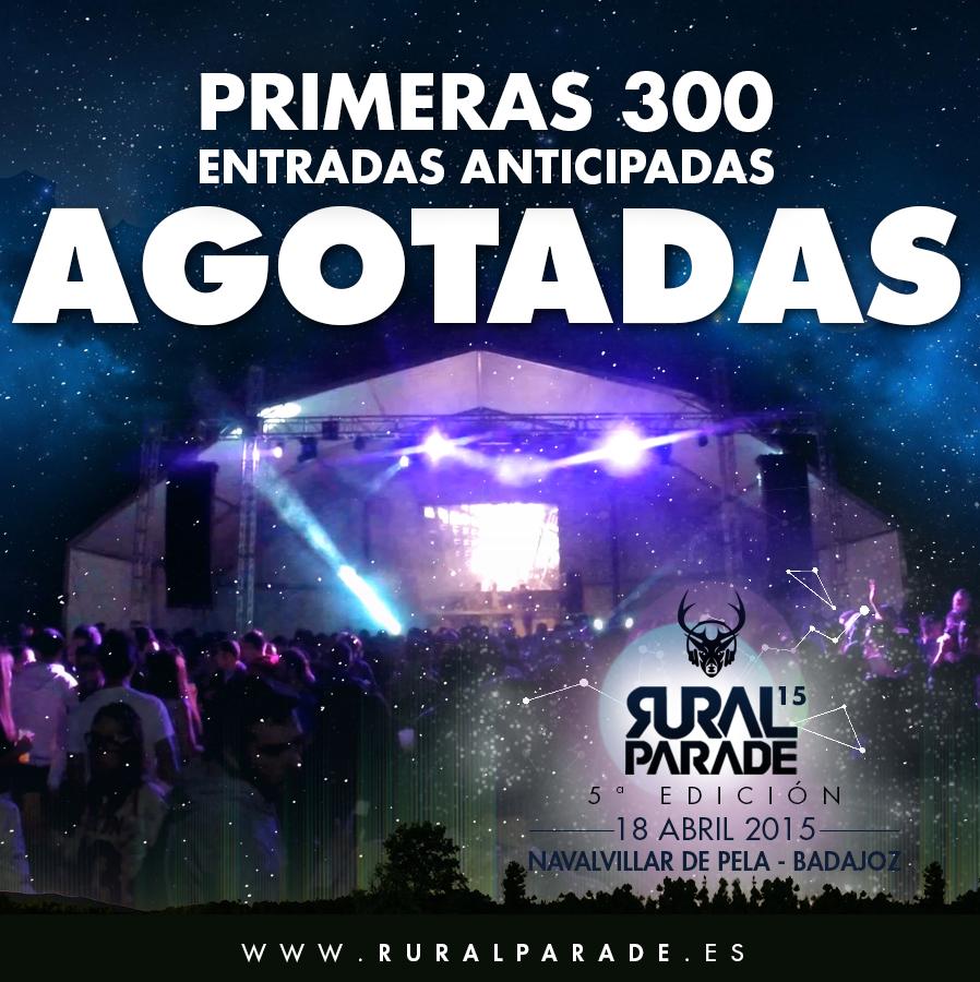 Primera remesa de entradas AGOTADAS!

A partir de ahora 20€+copa hasta el viernes día 17 abril incluido

#yovoyarural