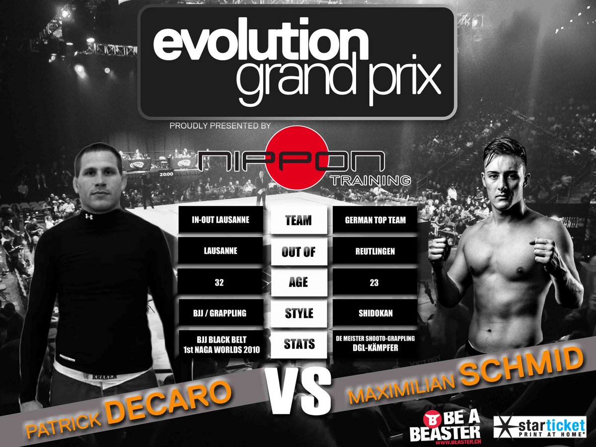 Grappling-firework: Patrick DeCaro takes on Max Schmid from Germany! #EvolutionGrandPrix #BJJ #Grappling #Submission