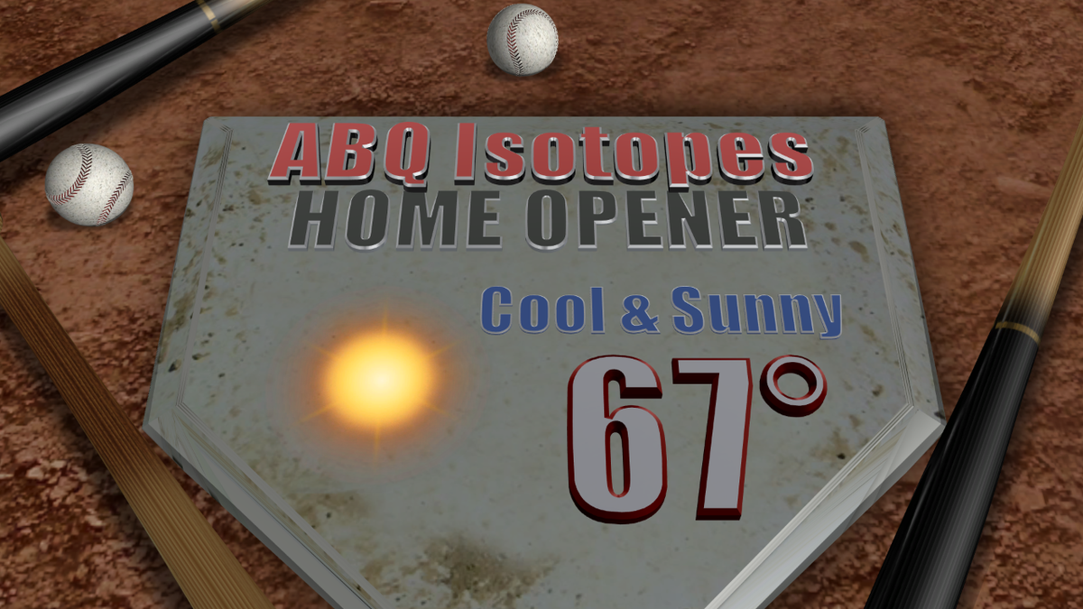 krqe's tweet photo. RT @KRQEKristen: A touch cooler & light winds this evening for 'Topes Home Opener! GO TOPES! #FirstPitchForecast http://t.co/O0BHfRNIqZ