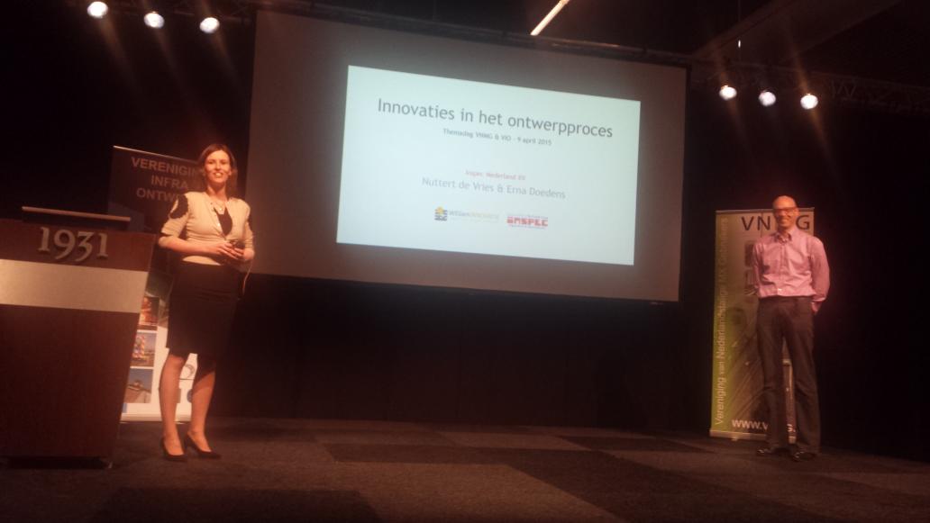 vnmg1's tweet photo. Nuttert de Vries en Erna Doedens - Inspec tonen ontwerpinnovatie met o.m. ontwerplogboek uit MX naar Relatics http://t.co/yiI87vGjMf
