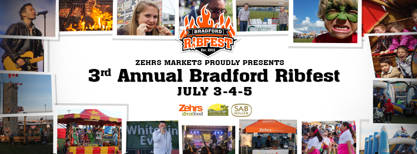 We're Excited To Announce That The #BradfordRibfest Has A New Date this July 3-4-5 Check out bradfordribfest.com
