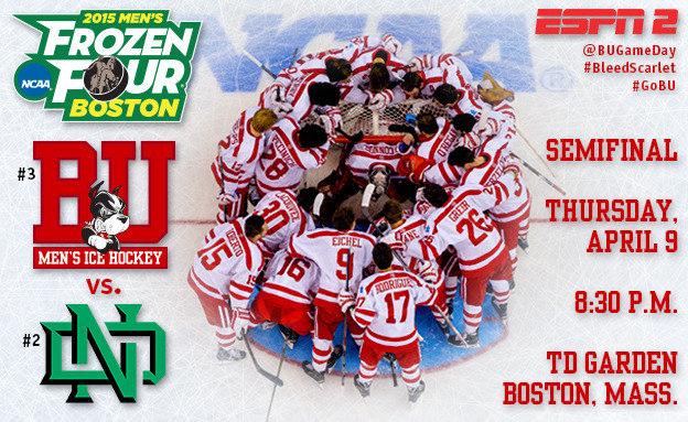 The wait is finally over...#FrozenFour GAME DAY! #GoBU #ProudtoBU