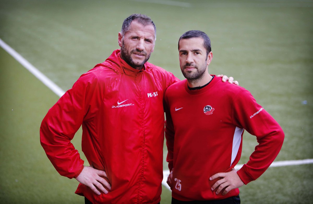 PK35Vantaa's tweet photo. Shefki Kuqi and Pablo Couñago preparing for new season with @PK35Vantaa 

@rccelta_oficial @CPFC @Official_ITFC http://t.co/SVmd5pxyFw