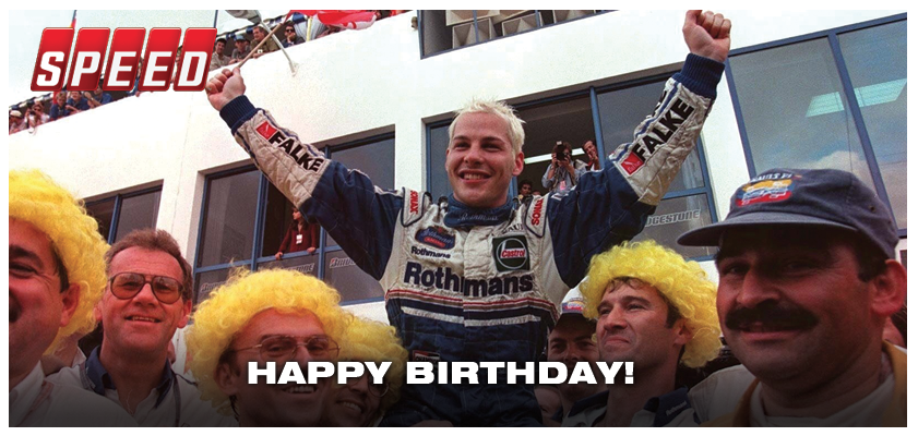 To wish 1995 winner & 1997 World Champion Jacques Villeneuve a HAPPY BIRTHDAY!! 