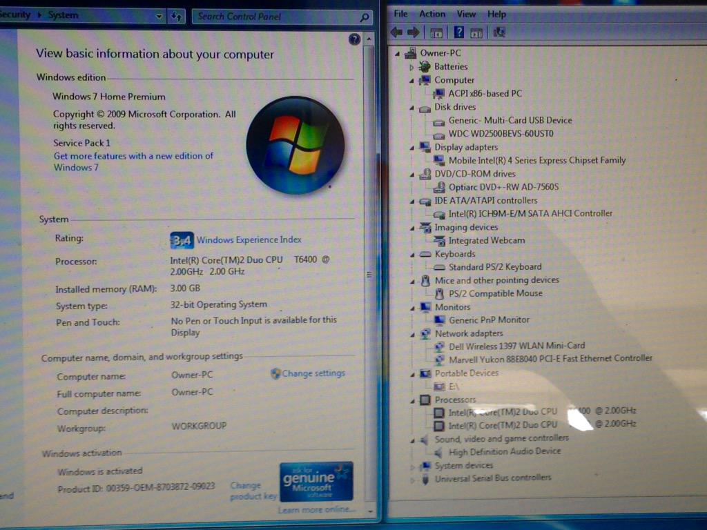 Compusols's tweet image. Refurb Dell Inspiron 1545 Intel Core2 Win7 #LaptopForSale #free antivirus &amp;amp; Office £175.00 tdg strds apprvd #Tameside
