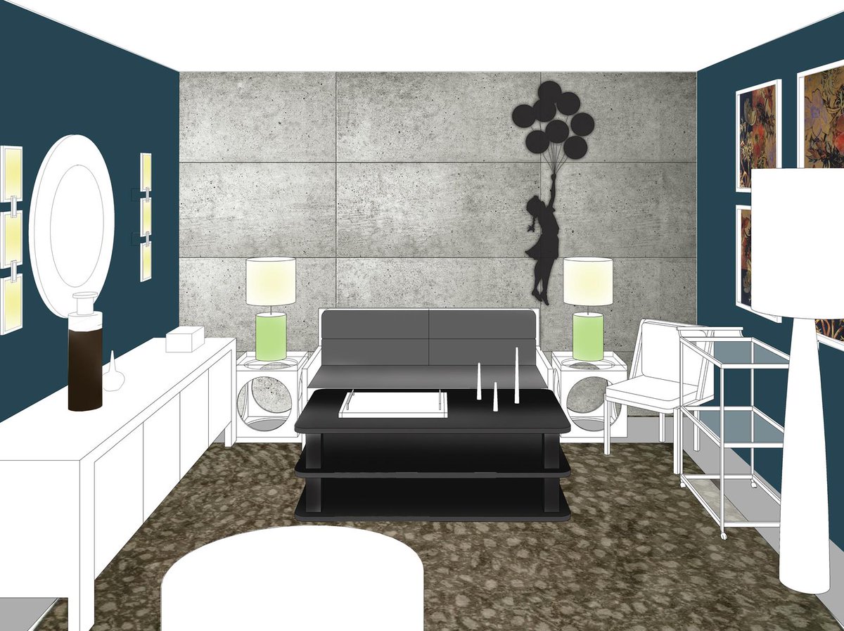 Sneak peak of our room at Design on a Dime! #DOAD2015