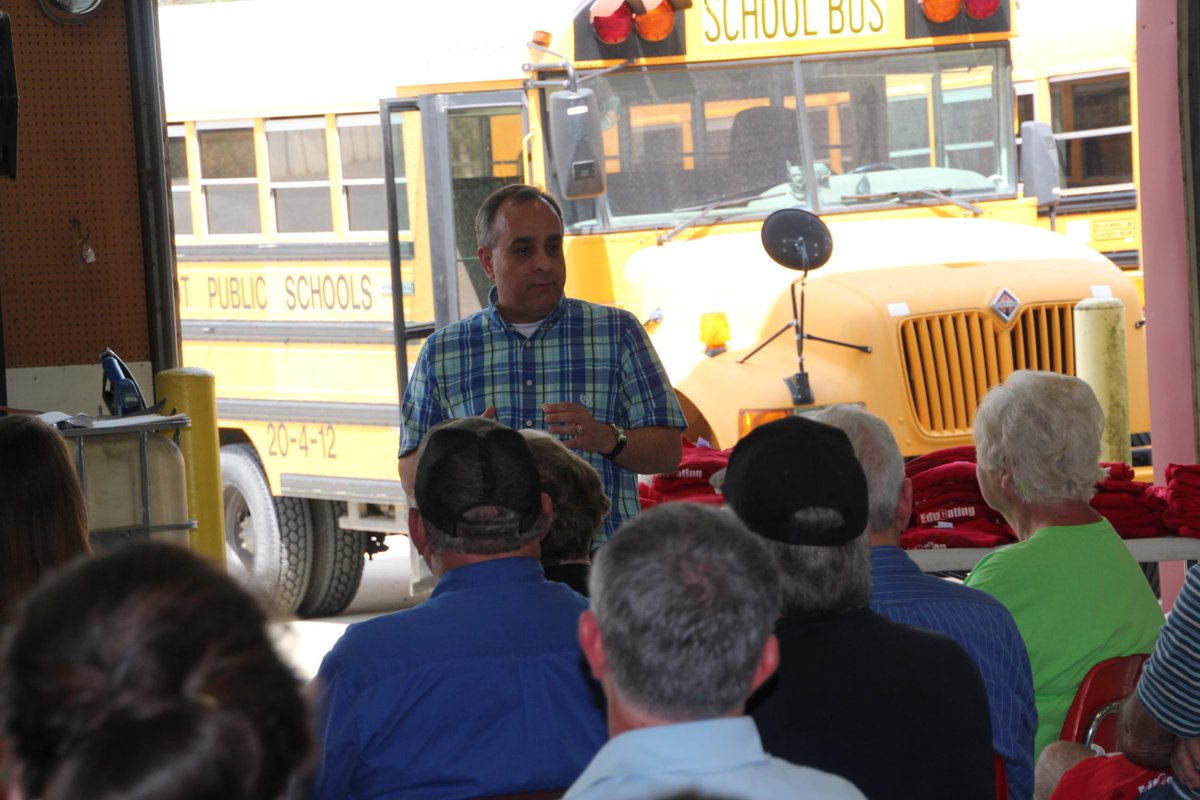 Thank you <a href="/PanthersCPF/">Panther Foundation</a> for your support &amp; the awesome t-shirts. We appreciate all you do for our kids and district.