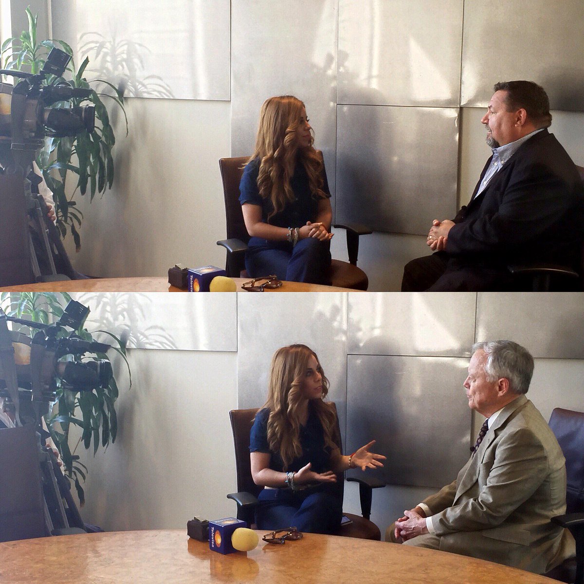 nstpr's tweet photo. .@trumpyski and @tomgable are interviewed about @nstpr and @GablePR's merger by @EstephaniaBaez with @canal12tij! http://t.co/jaVnRCt2nd