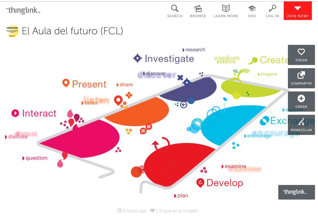 imcoterof's tweet image. El Aula del futuro (FCL) thinglink.com/scene/64267309… #REDXXI #fltmobile