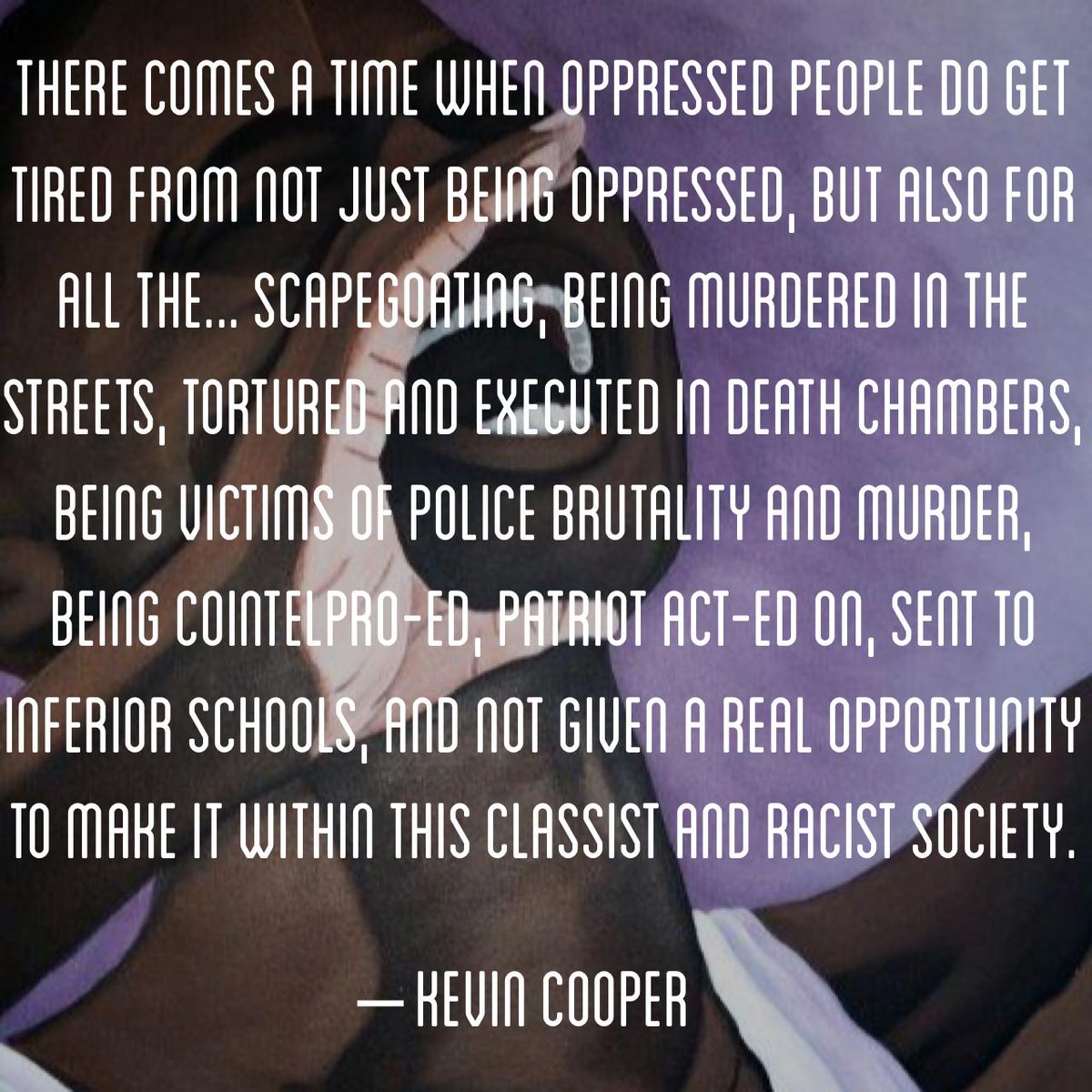 FREEKEVINCOOPER's tweet photo. There Comes a Time. http://t.co/XxShlYeBru #FreeKevinCooper #BlackLivesMatter #Justice #WalterScott http://t.co/hCbNQ4LNpK