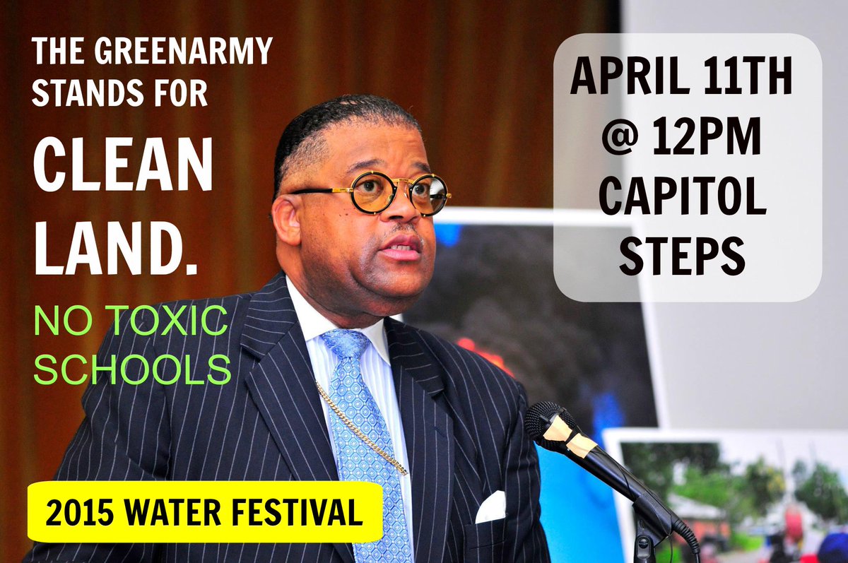 GreenARMY (@greenarmy_la) on Twitter photo Stand w/ the GreenARMY at the Water Festival on Saturday as we call for clean air, water, and land! <a href="/JacquesMorial/">jacques morial</a> Stand w/ the GreenARMY at the Water Festival on Saturday as we call for clean air, water, and land! <a href="/JacquesMorial/">jacques morial</a>