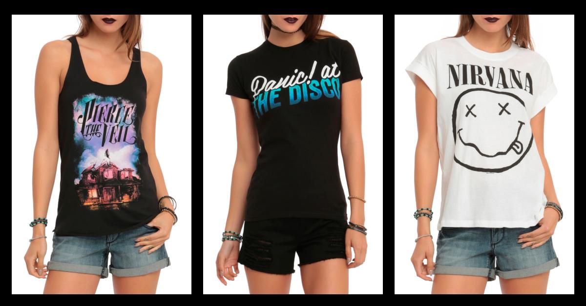 HotTopic's tweet photo. New band merch + 20% off entire site. Any questions? http://t.co/kTWxeoHjZe http://t.co/gYp9bk33P4