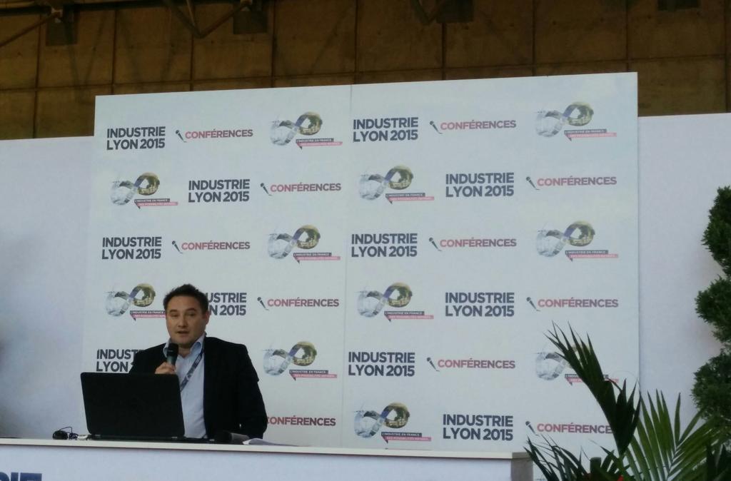 ARDI_rhonealpes's tweet image. #IndustrieLyon C. Potet de WDB, PME rhônalpine, témoigne sur sa participation au prog Innovation PME du #PlanPME