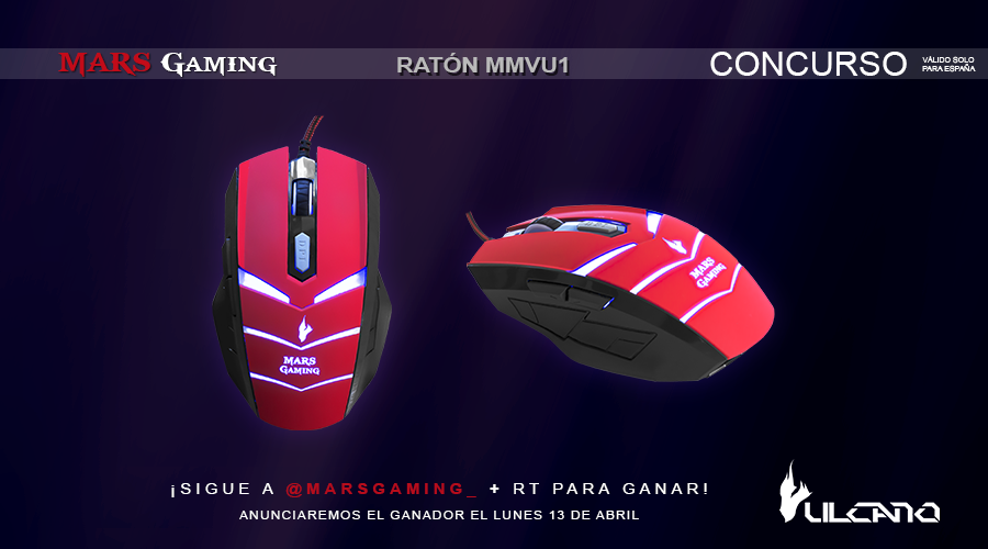 MarsGaming_'s tweet photo. Sorteo del ratón #Vulcano. Lo estabáis esperando, ¡lo sabemos! Participa con FOLLOW+RT. ¡Que la fuerza os acompañe! http://t.co/bvxm2hmdRy