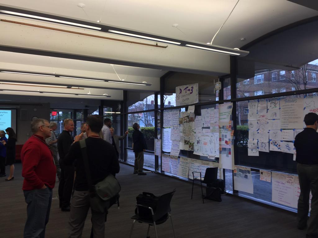 katiemartinedu's tweet photo. It's crunch time. Design teams receiving critical feedback before the exhibition. #ppeleft http://t.co/k02Qz3tNTt
