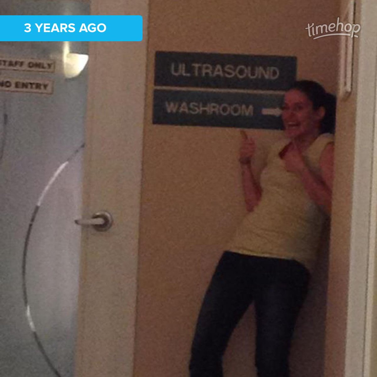 Kage_99's tweet photo. About to see my little Liv for the first time exactly 3 years ago today! @timehop #NEEDEDTOPEE http://t.co/zm9oqYvkpA http://t.co/GiCna6X5WO