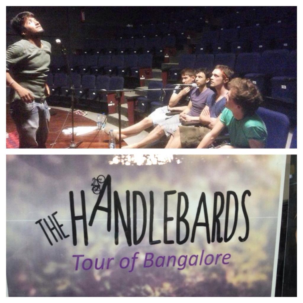 Peculius (@peculius) on Twitter photo The <a href="/HandleBards/">The HandleBards</a>'ve been busy with press & setting up the show! Wish them luck for their first India show in 24 hrs! The <a href="/HandleBards/">The HandleBards</a>'ve been busy with press & setting up the show! Wish them luck for their first India show in 24 hrs!