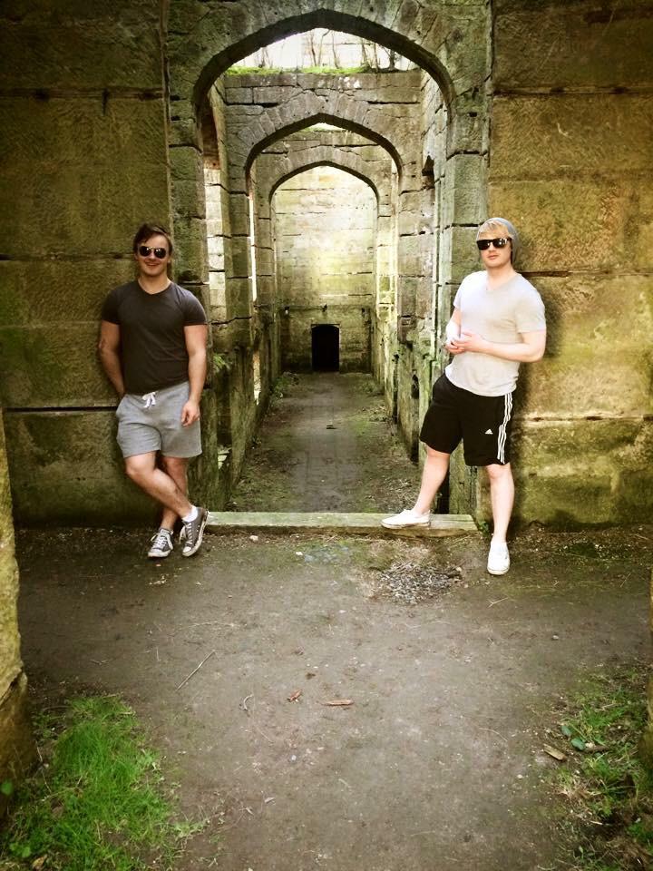 CallaKaii's tweet photo. #sunshine a shot of Kyle and Oliver out discovering places, another band made a music video here.... But who??? http://t.co/ivjBELsMwj