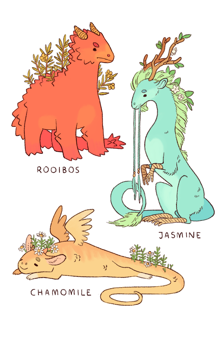 strangelykatie's tweet photo. some little tea dragons!!! 🐉🍵 http://t.co/LBSdVzrG1z