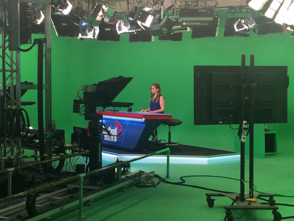 ProjectHeroes's tweet photo. Global Regina studio this morning. http://t.co/m5tT9on4Qf