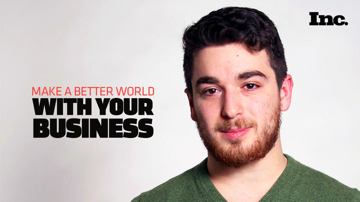Inc's tweet photo. You have the gift of an entrepreneurial spirit. How will you give back? @jourdanurbach http://t.co/TfEQ0J8kVP http://t.co/yEj31iDBWd