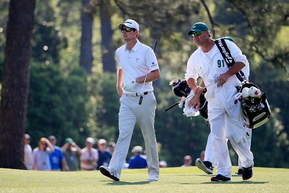 Justin Rose has birdied 3 of his first 6 to tie Russell Henley, Charley Hoffman for the early lead. #TheMasters