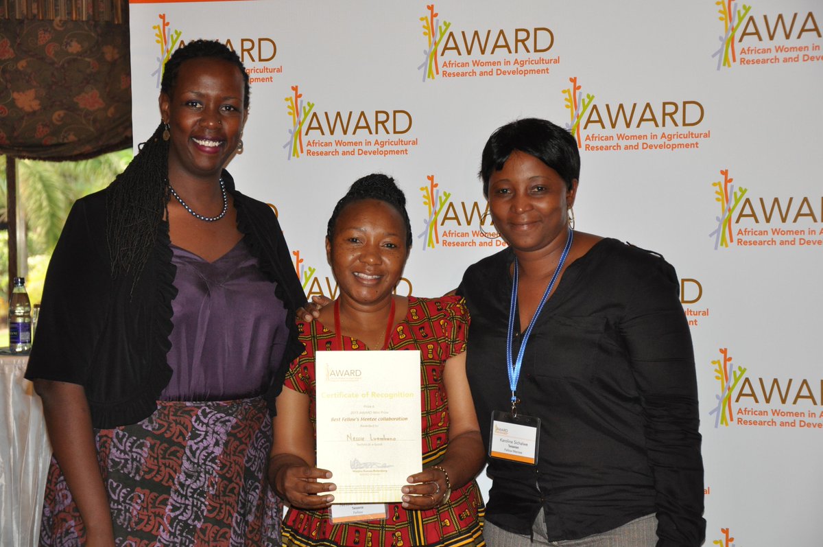 AWARDFellowship's tweet image. Recognizing achiever&apos;s in the AWARD Sharefair #2015RegionalForum #sharingprogress #reportingimpact