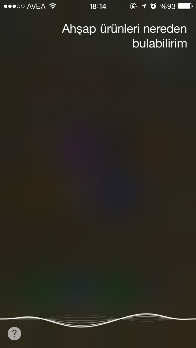 “Ahşap ürünleri nereden bulabilirim?” diye #Siri ’ye sormamıza gerek yok. Çünkü cevabı biliyoruz. #Siri