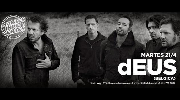 ► Martes 21, 20hs
<a href="/indiegentesbsas/">Martes Indiegentes</a> presenta:
<a href="/dEUSbe/">dEUS</a> en <a href="/NicetoClub/">Niceto Club</a> 
Info goo.gl/EnVrj3
CC <a href="/soficonti/">Sofia Conti</a>