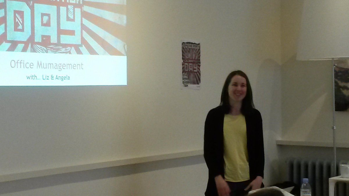 basis_insight's tweet photo. Office Mumagement from Liz who describes her team's role as 'we do everything researchers don't' #celebrationday http://t.co/48JZJzMA0Q