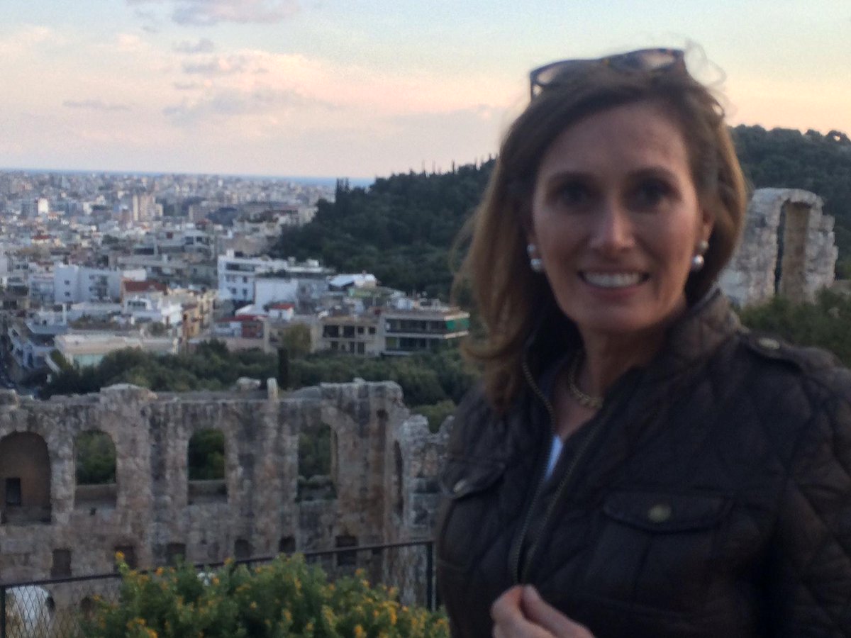LichtenCraig's tweet photo. Sunset at the Acropolis. #leadersofdesign #athens15 http://t.co/UkjH32p0Au
